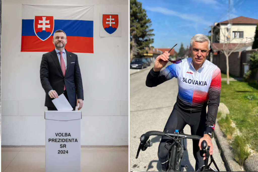 Obidvaja kandidáti sa profilujú ako pronárodní. Reprofoto: Facebook/Peter Pellegrini, Facebook/Ivan Korčok
